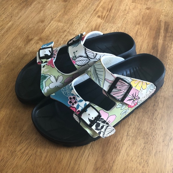 birkis rubber sandals